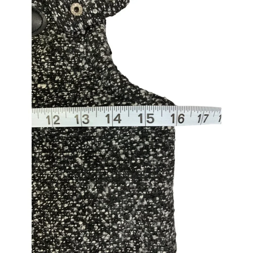 Mossimo Supply CO. Women's Black & White Puffed Vest - Picture 5 of 6